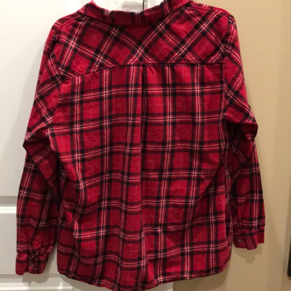 Women’s CROFT&BARROW Plaid Top - Picture 4 of 11